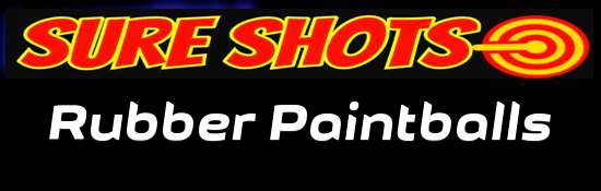 Rubber Paintballs by Sure Shots Rubber Paintballs by Sure Shots